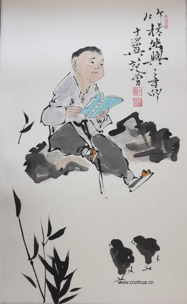 范曾国画作品