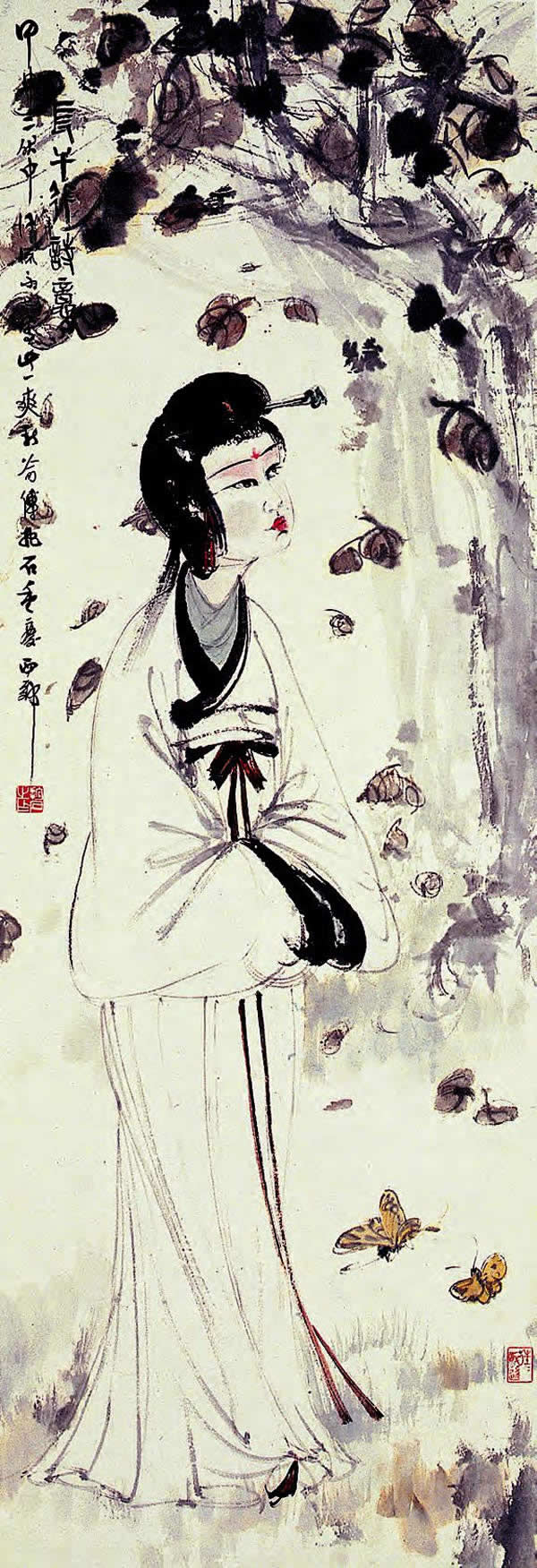 李白《长干行》诗意图