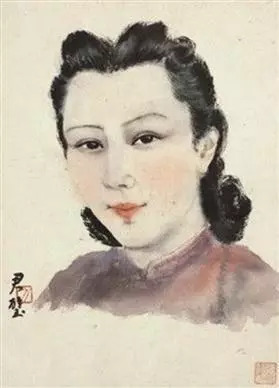 《陈君慧夫人像》