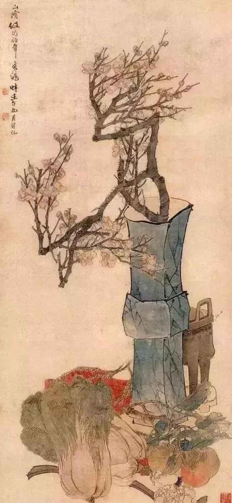 史上最全《岁朝清供图》:潘天寿、张大千、梅兰芳等-名人字画网
