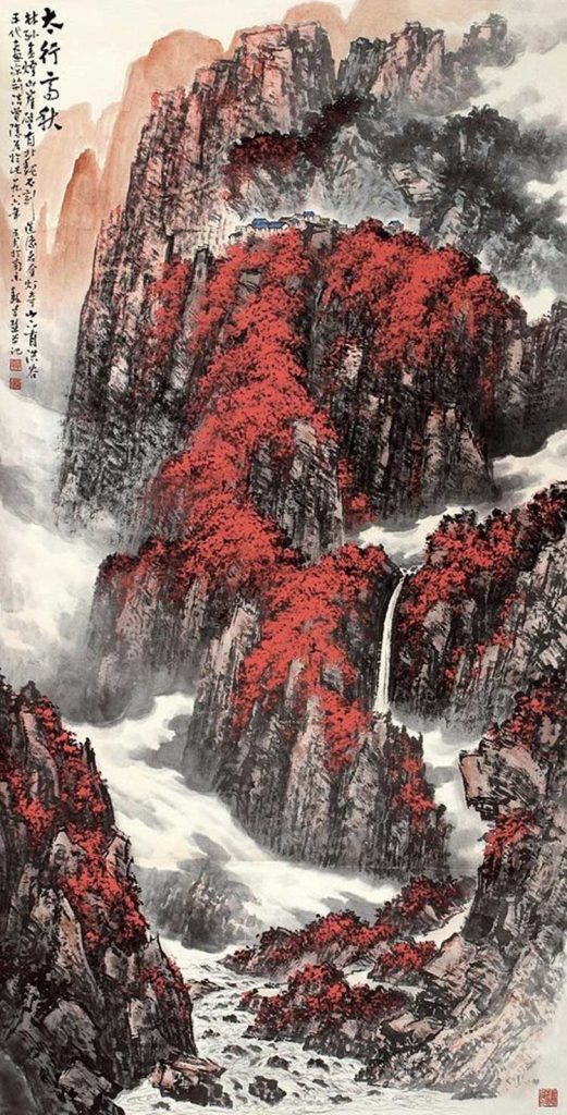 金陵大家魏紫熙山水作品欣赏-名人字画网