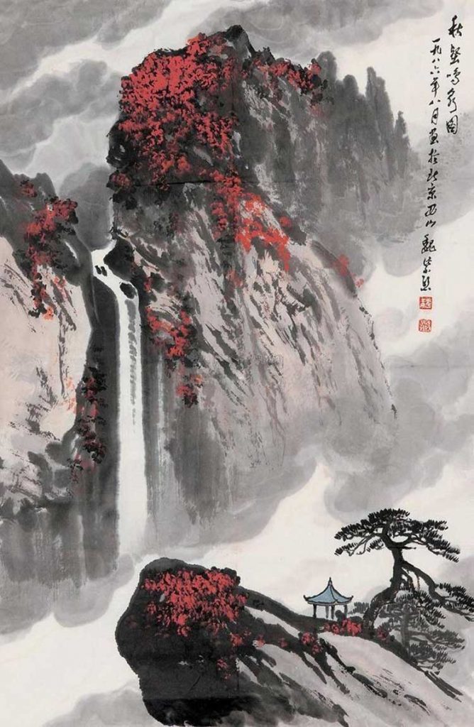 金陵大家魏紫熙山水作品欣赏-名人字画网