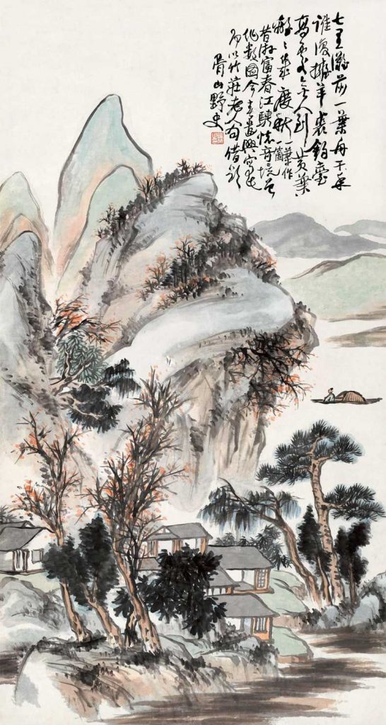 蒲华作品欣赏-名人字画网