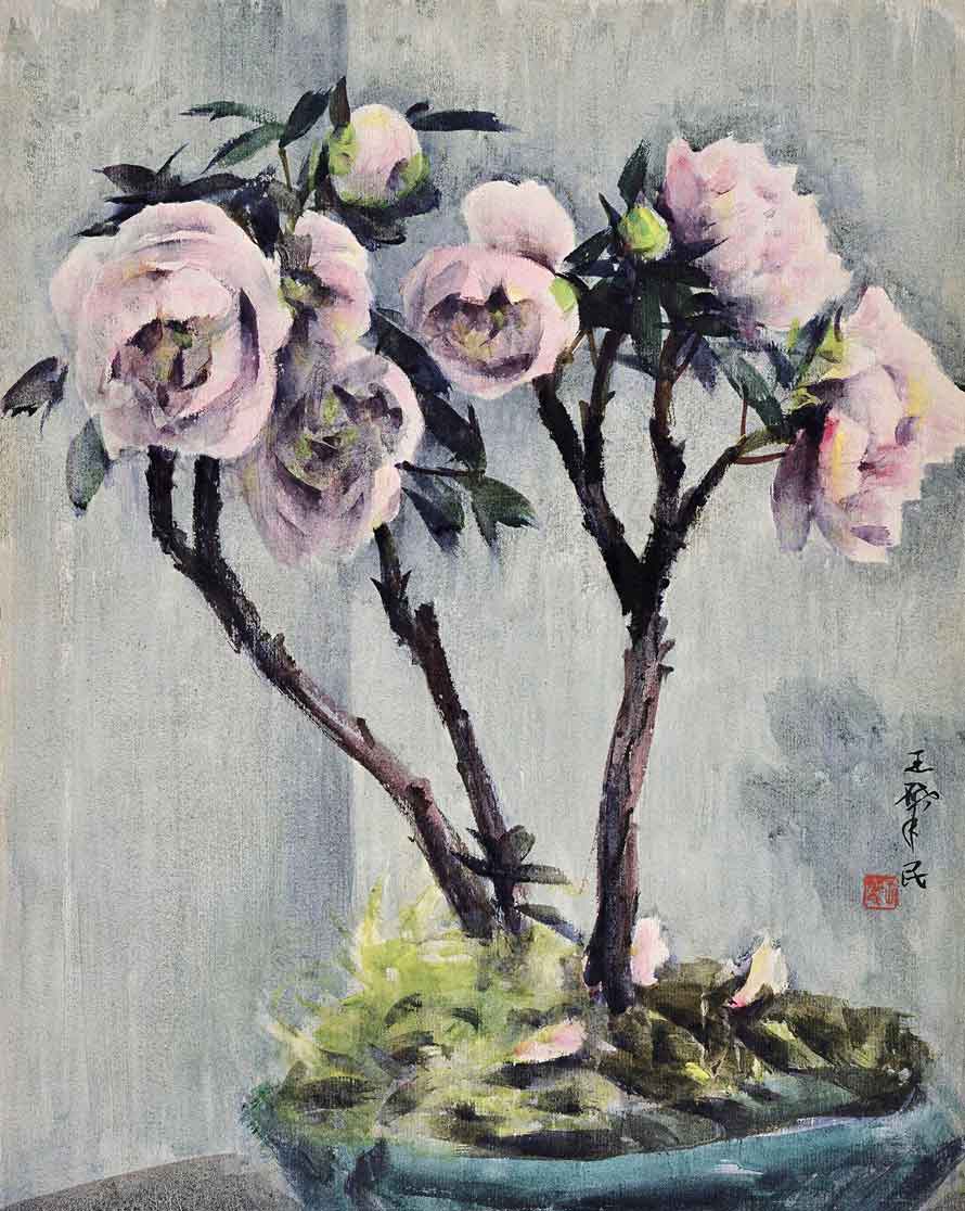 王肇民水彩画欣赏